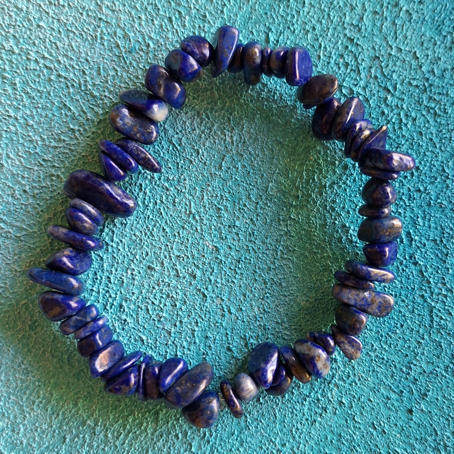 Lapis Lazuli Chip Bracelet