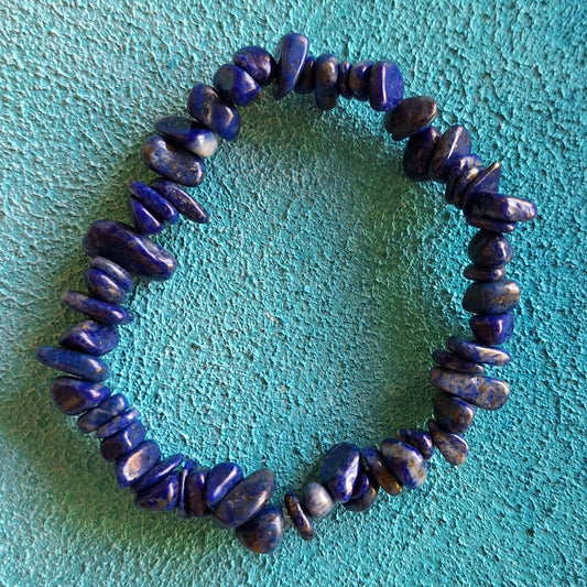 Lapis Lazuli Chip Bracelet