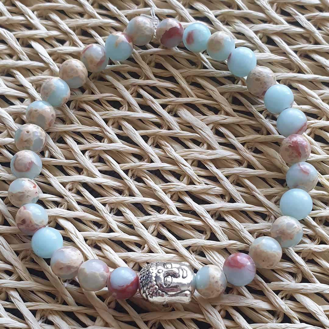 Imperial Pine Buddha Bracelet