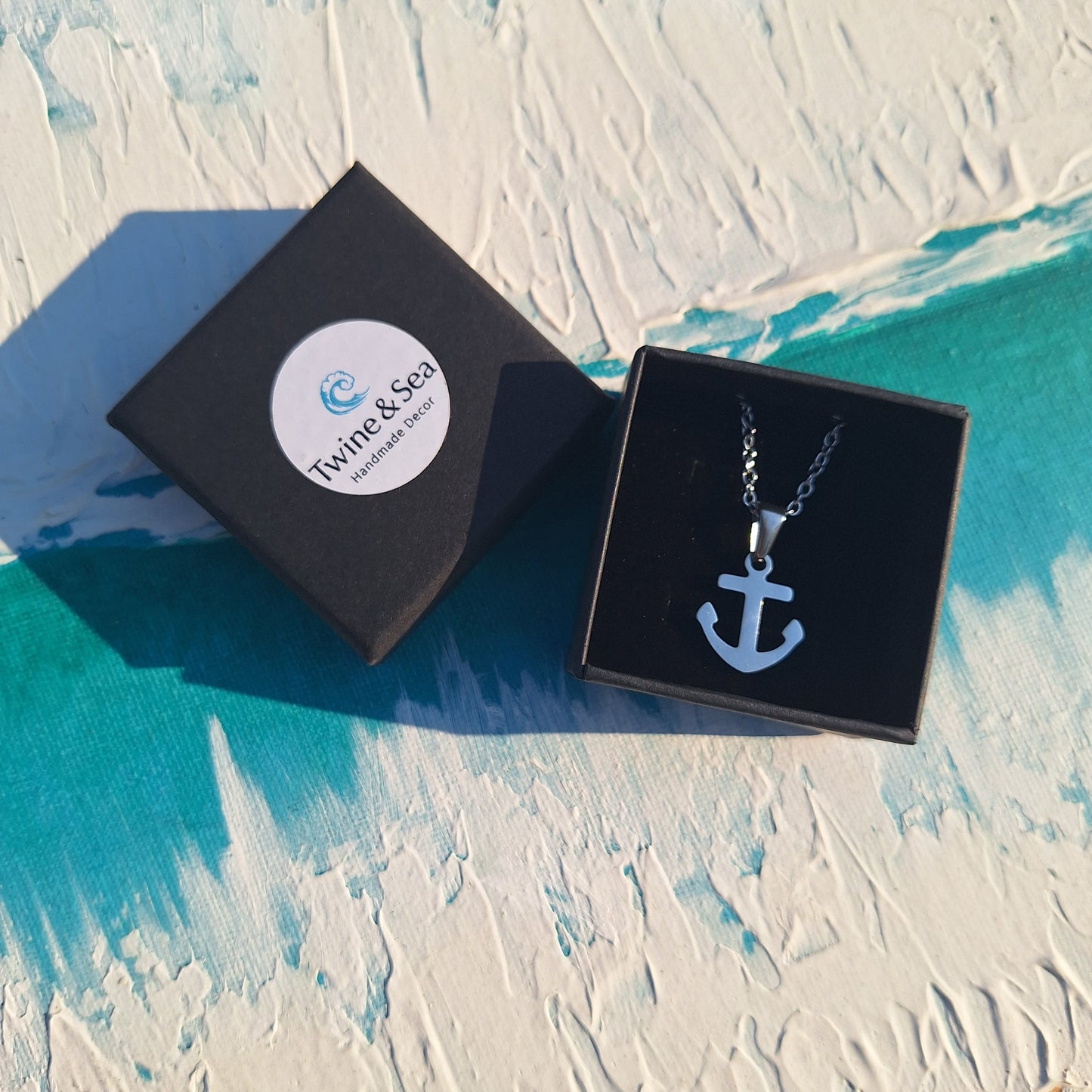 Anchored to the beach