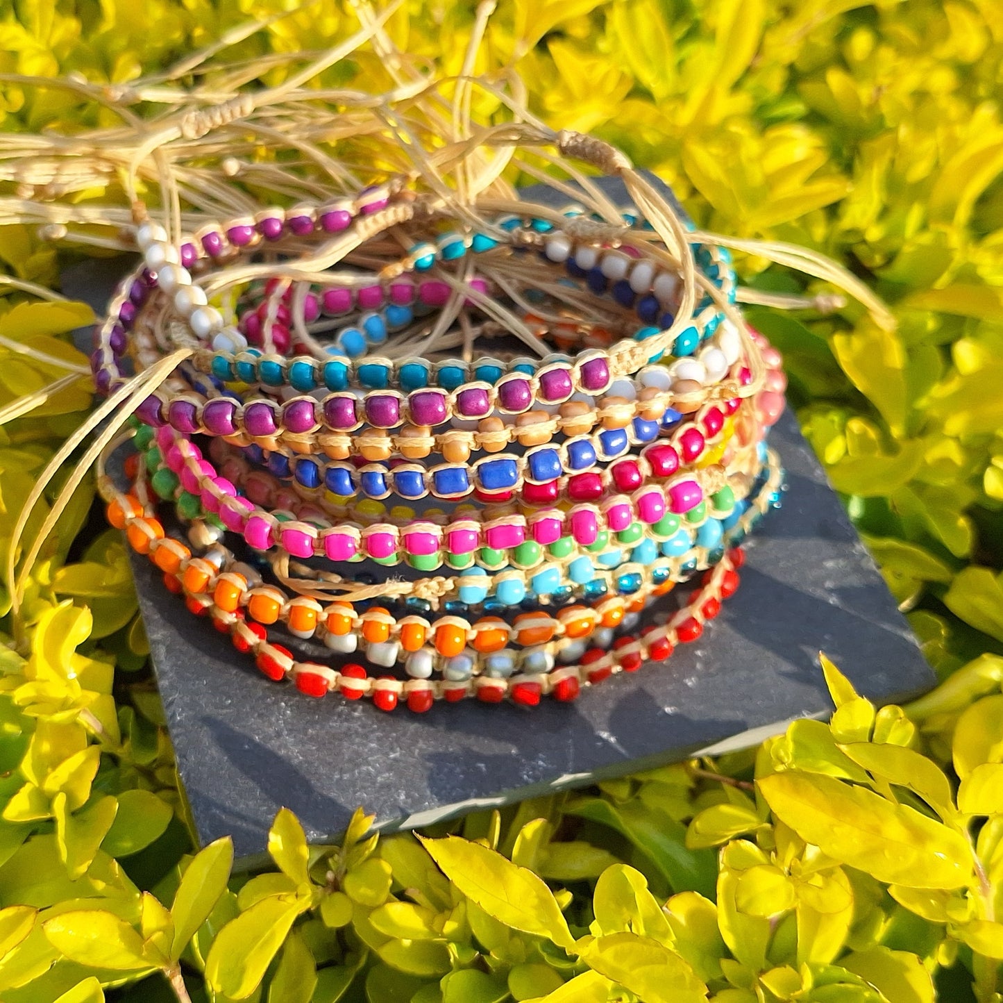 Boho Beach Macrame Bracelets