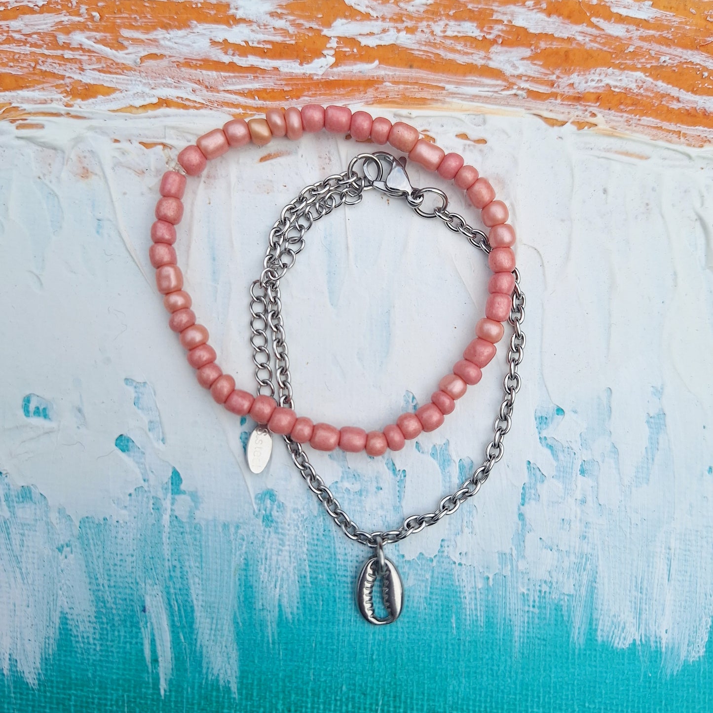"Shell Whisper" handchain set