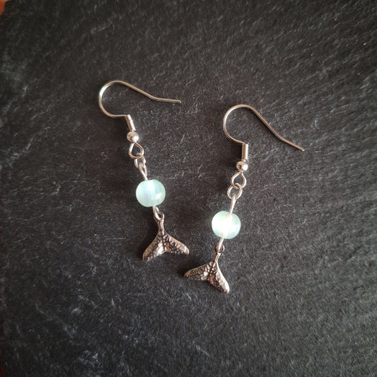 Whale Tail Earrings