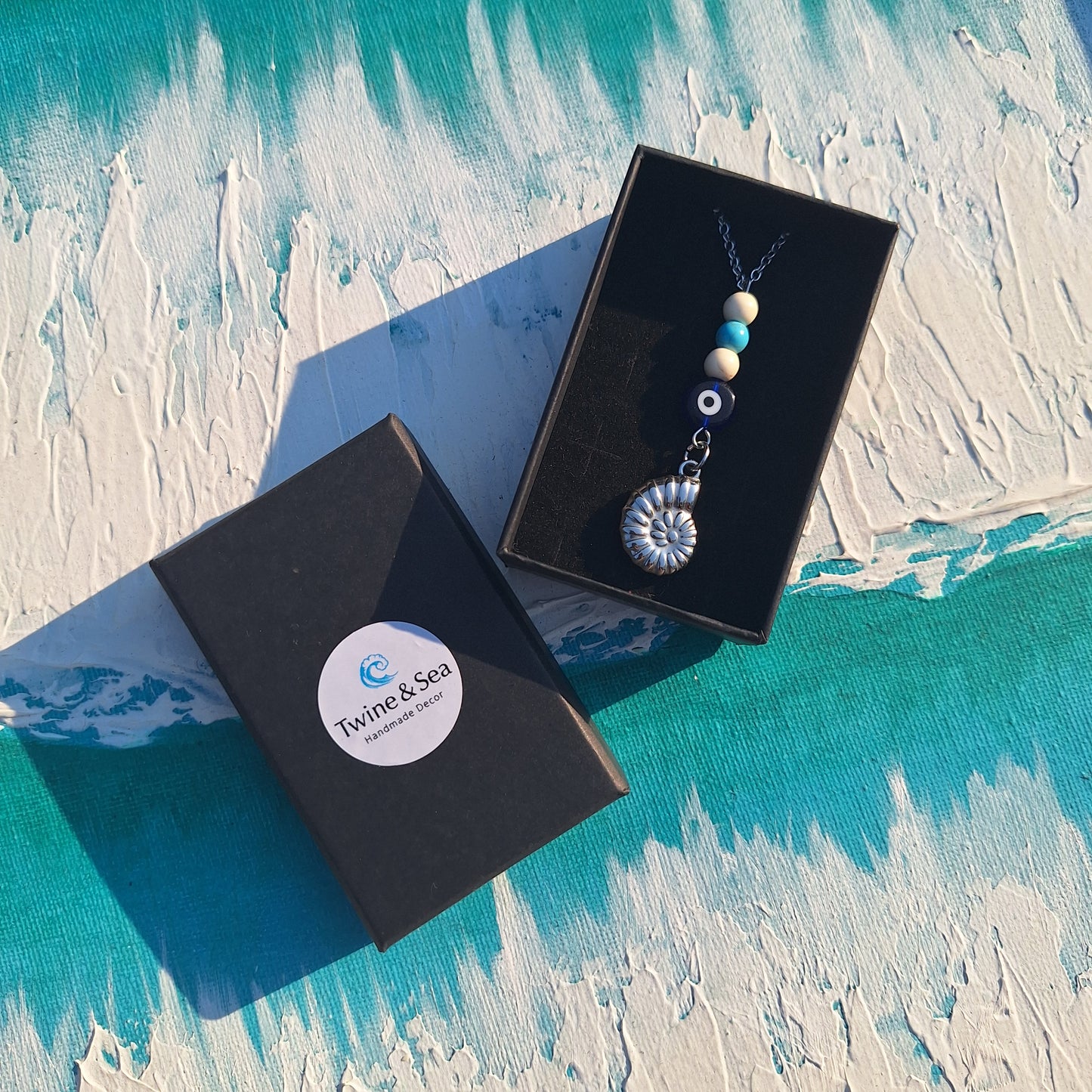 Evil Eye Gemstone Necklace