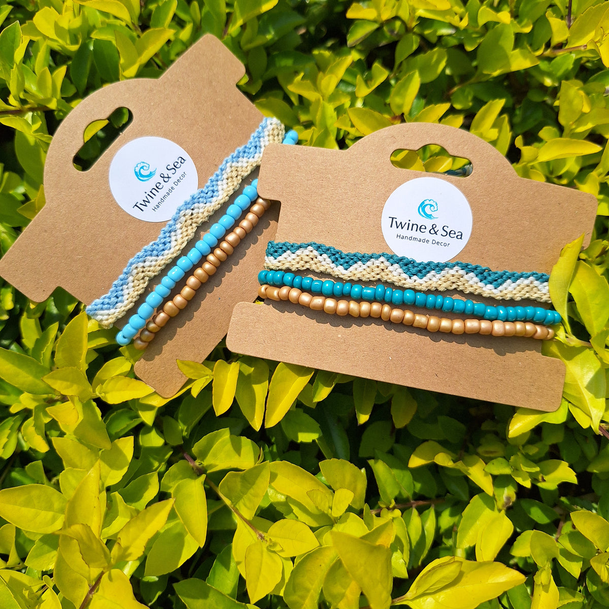 Island Waves Macramé Stack