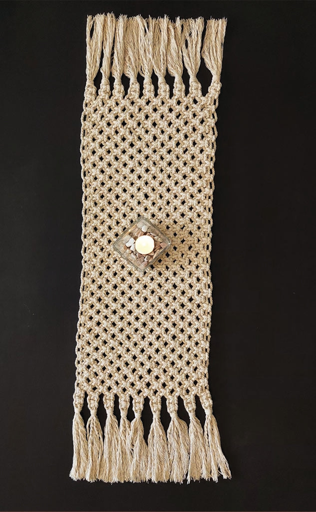 Luxury Macrame Table Runner